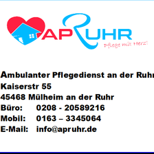 APRuhr - Ambulanter Pflegedienst an der Ruhr