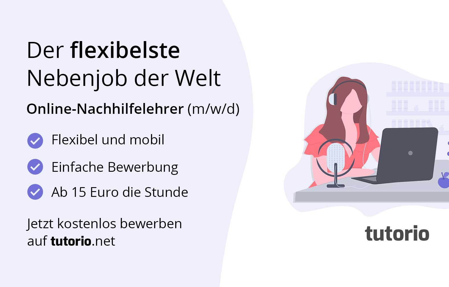 Job Tutorio Net Remote Online Nachhilfelehrer Join