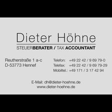 Dieter Höhne SteuerBerater / tax accountant