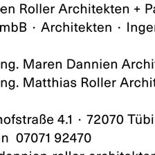 Danien Roller Architekten + Partner