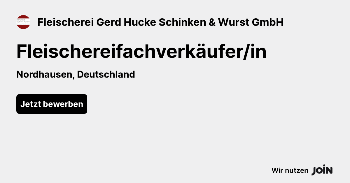 Fleischerei Gerd Hucke Schinken & Wurst GmbH logo