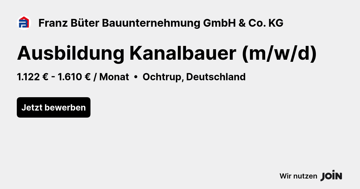 Franz Büter Bauunternehmung GmbH & Co. KG logo
