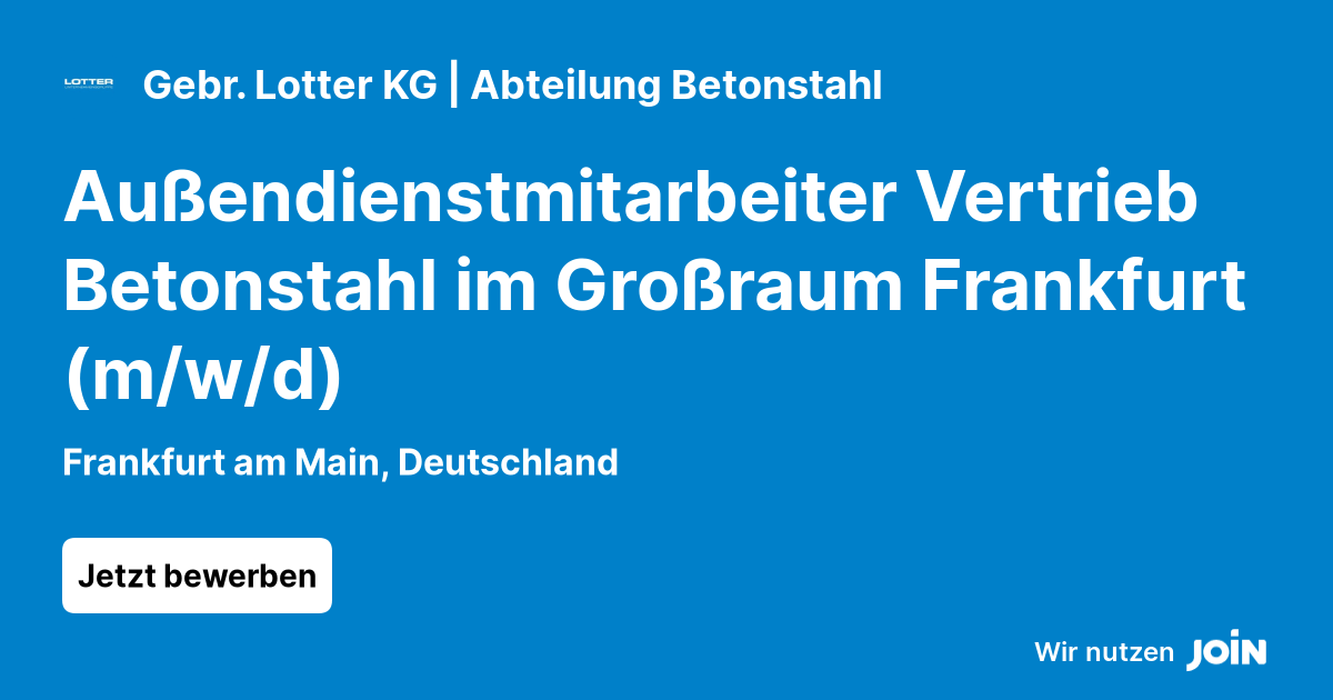 Gebr. Lotter KG | Abteilung Betonstahl logo