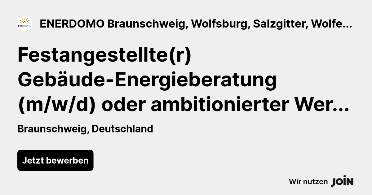 ENERDOMO Braunschweig, Wolfsburg, Salzgitter, Wolfenbüttel und Peine logo