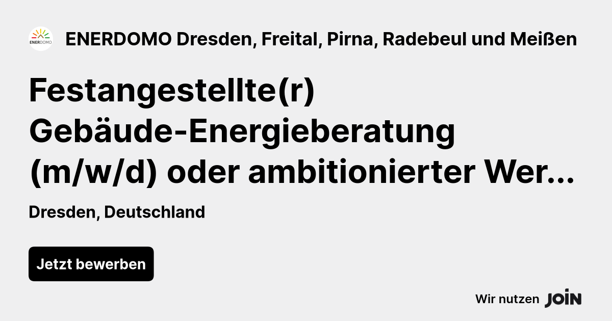 ENERDOMO Dresden, Freital, Pirna, Radebeul und Meißen logo