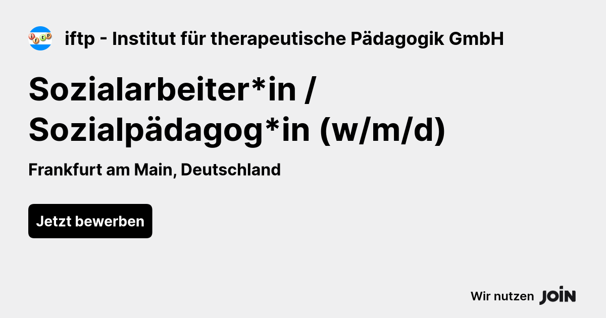 iftp - Institut für therapeutische Pädagogik GmbH logo