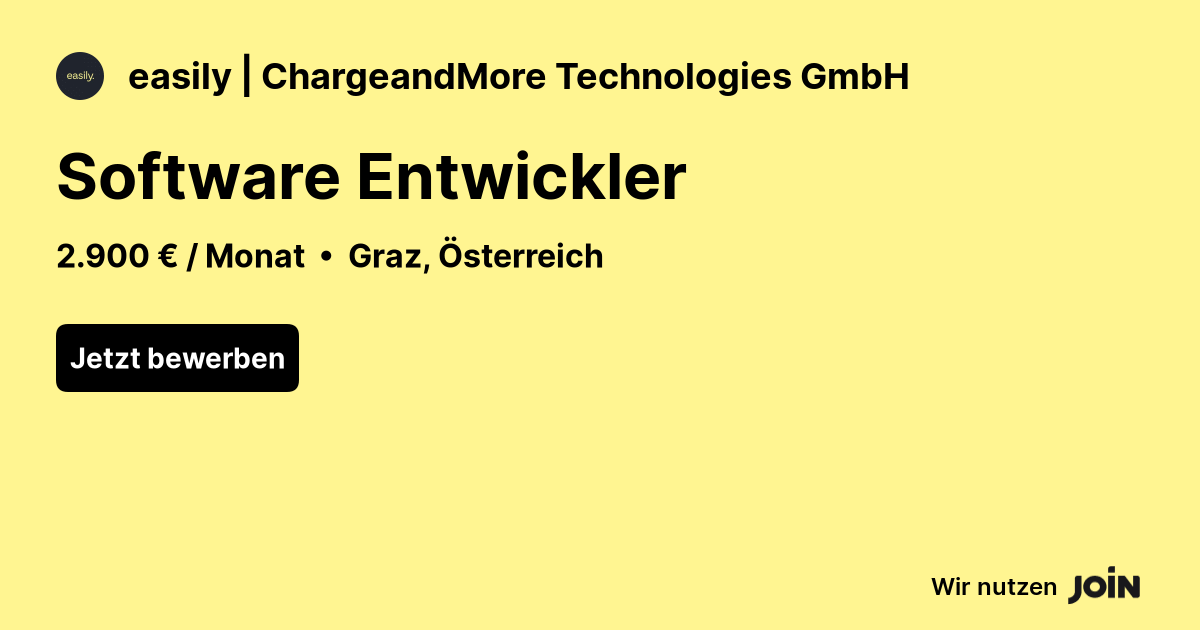 easily | ChargeandMore Technologies GmbH logo