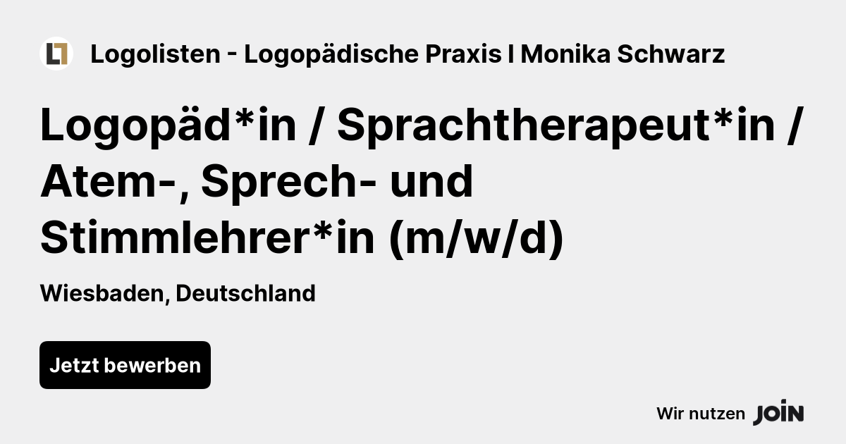 Logolisten - Logopädische Praxis l Monika Schwarz logo