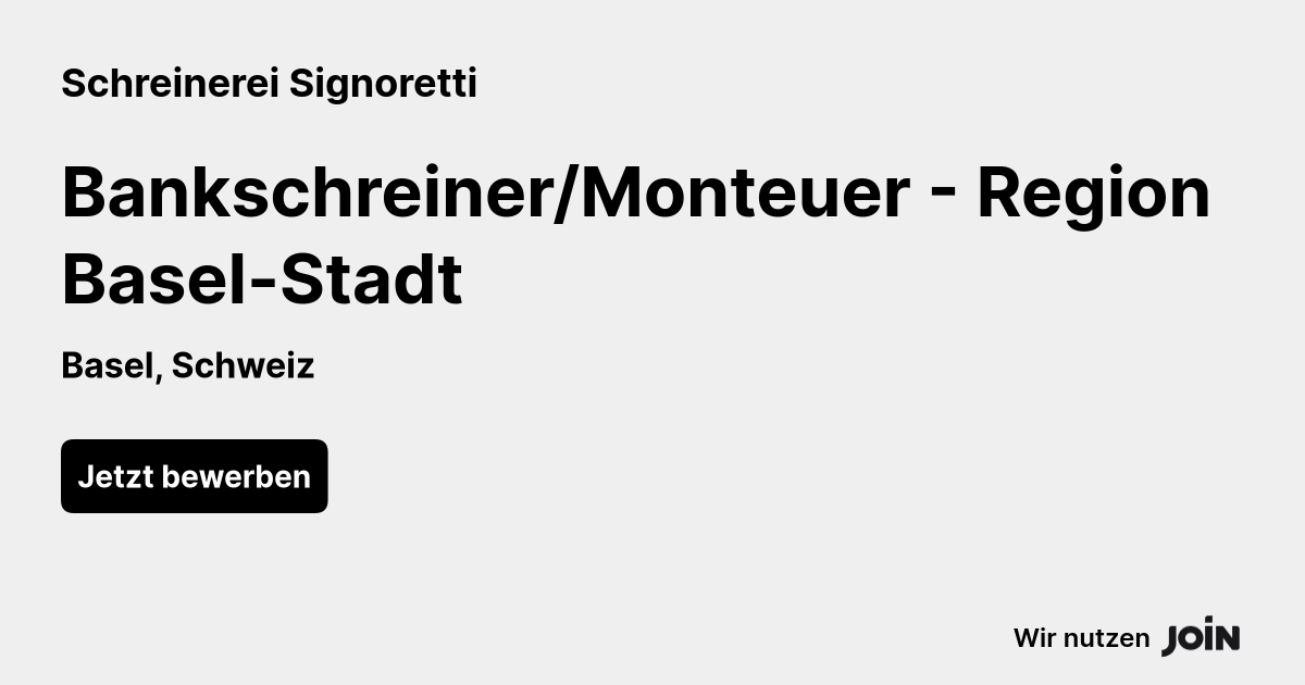 Schreinerei Signoretti logo
