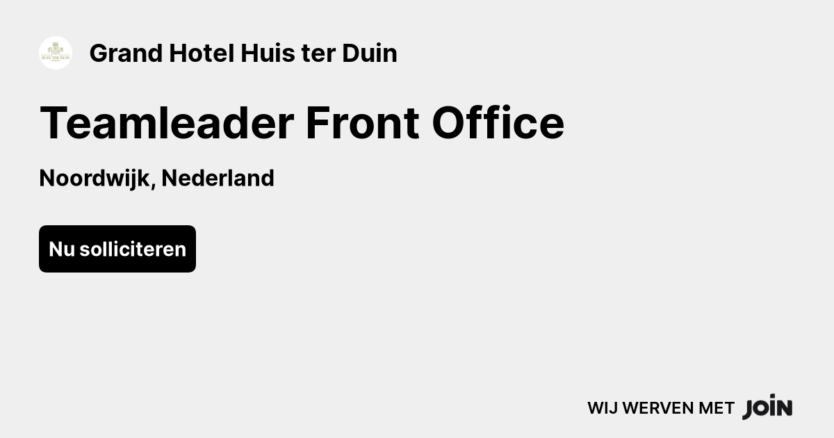 Grand Hotel Huis ter Duin logo