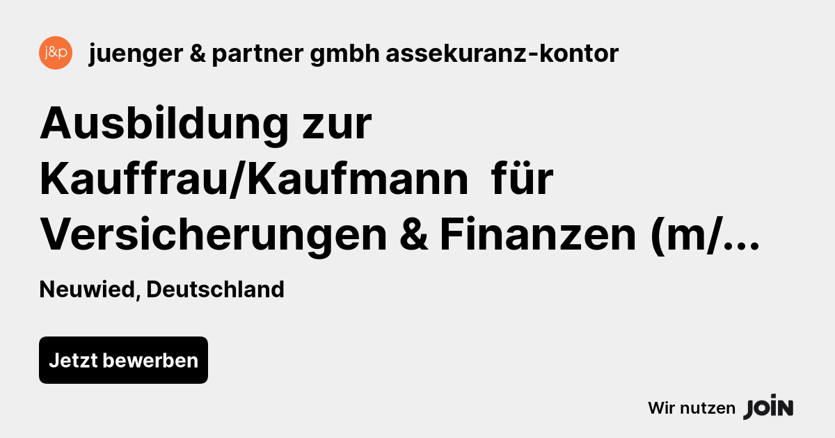 juenger & partner gmbh assekuranz-kontor logo