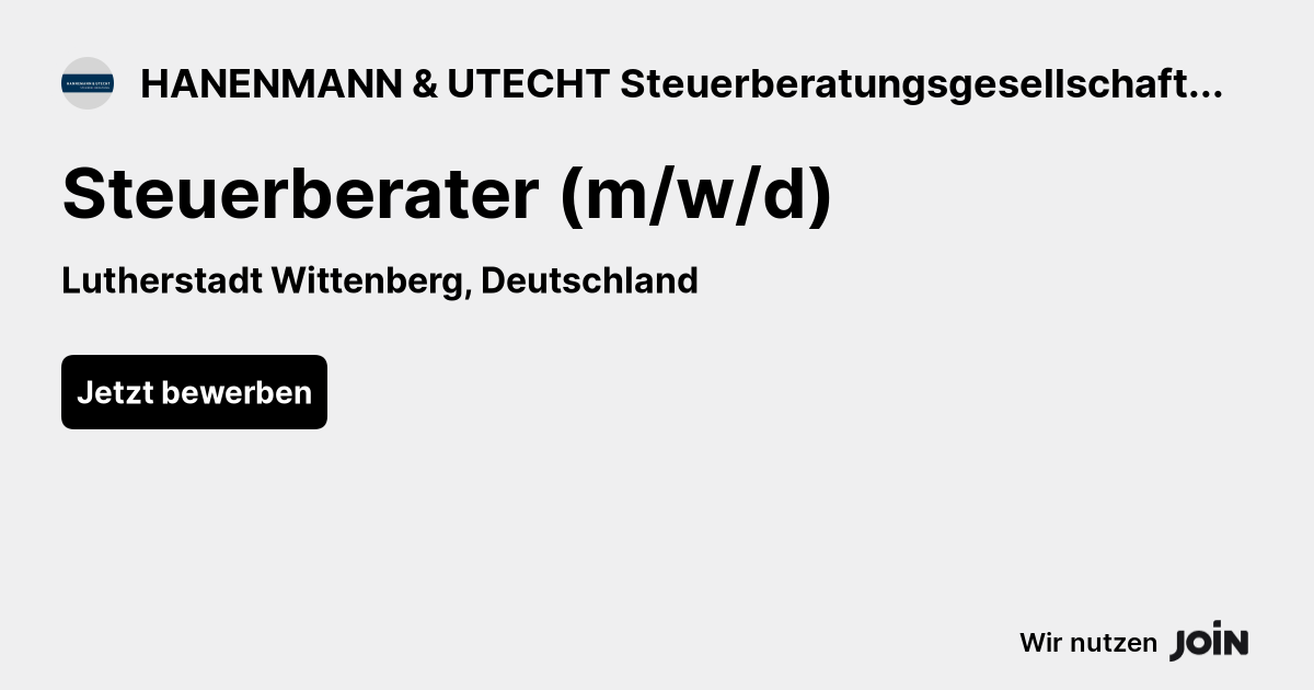 HANENMANN & UTECHT Steuerberatungsgesellschaft mbH & Co. KG logo