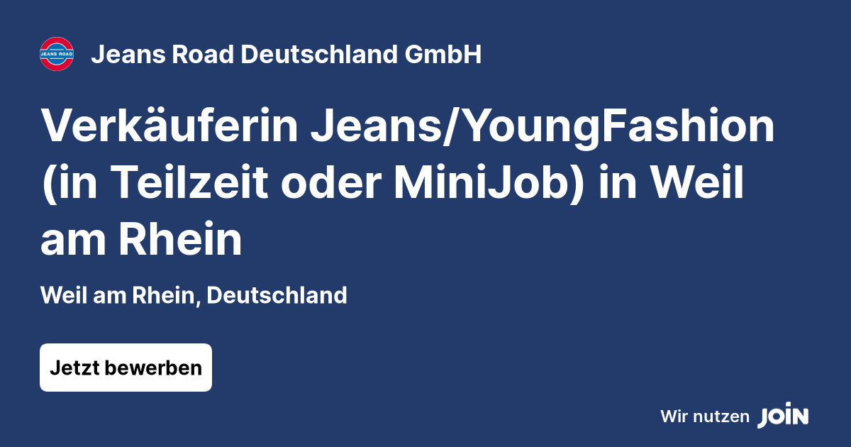 Jeans Road Deutschland GmbH logo