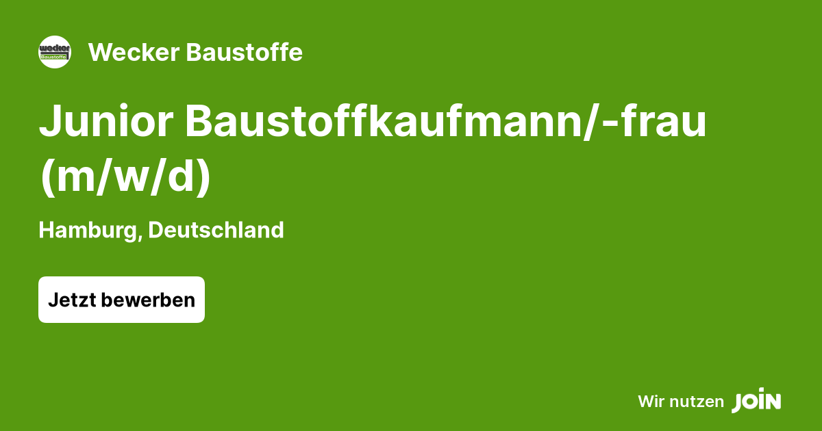 Wecker Baustoffe logo