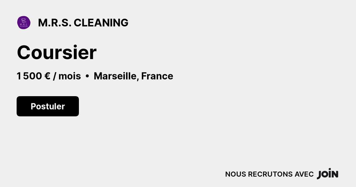 M.R.S. CLEANING logo