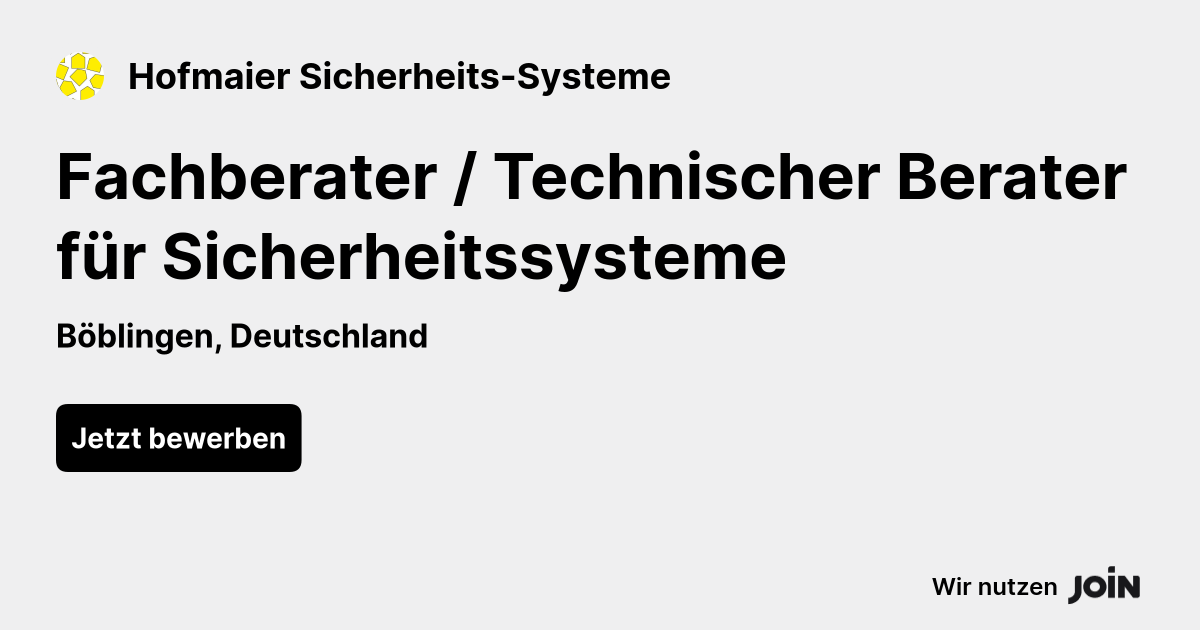 Hofmaier Sicherheits-Systeme logo