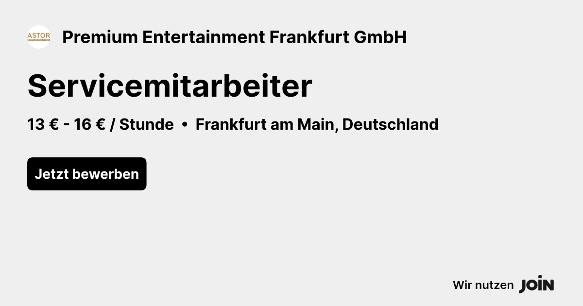 Premium Entertainment Frankfurt GmbH logo