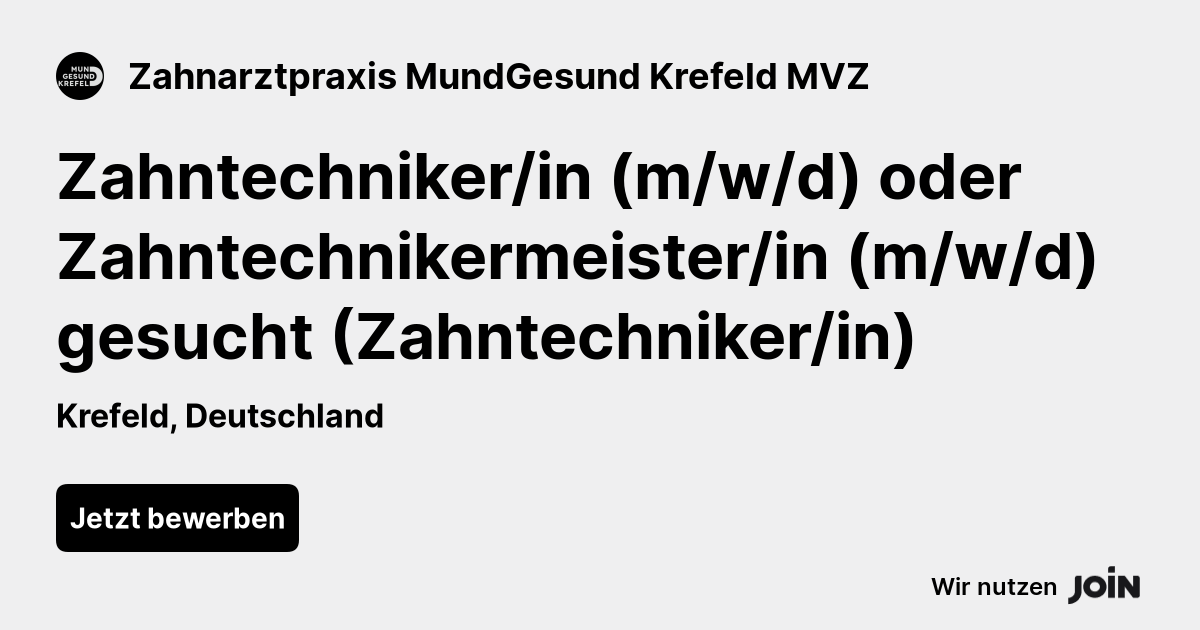 Zahnarztpraxis MundGesund Krefeld MVZ logo