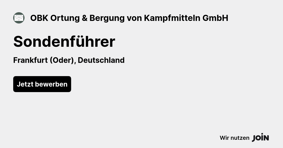 OBK Ortung & Bergung von Kampfmitteln GmbH logo