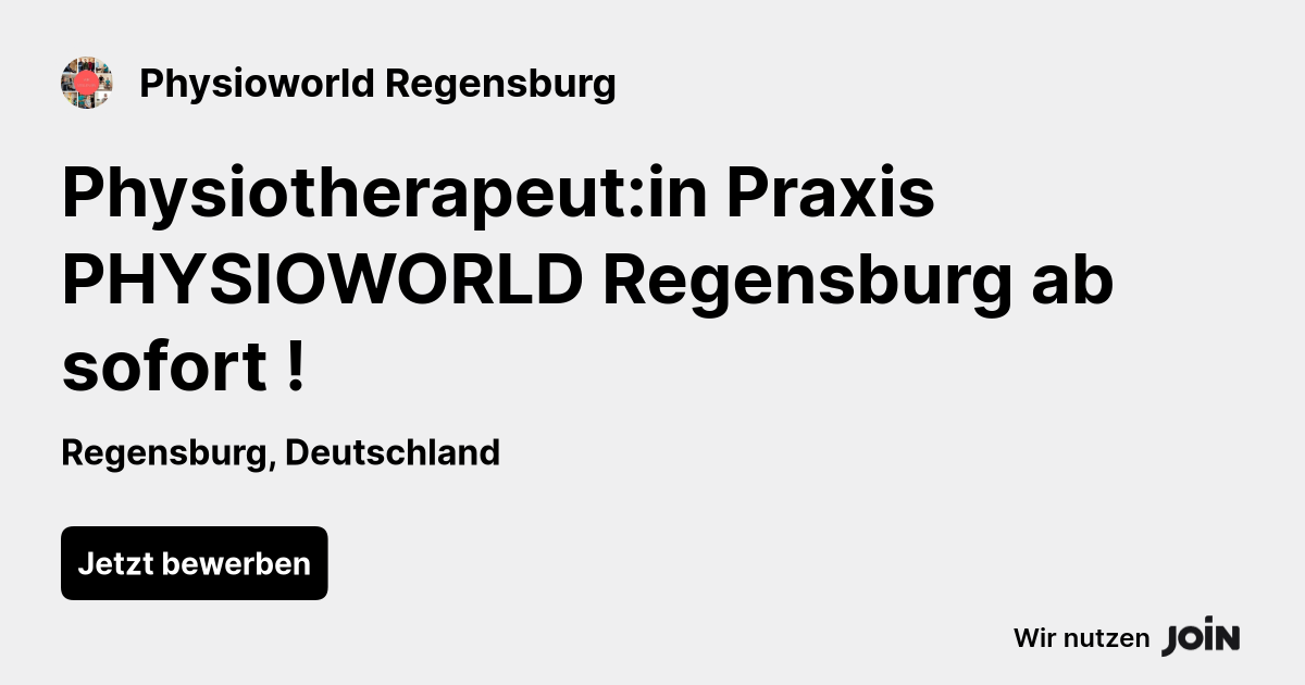 Physioworld Regensburg logo