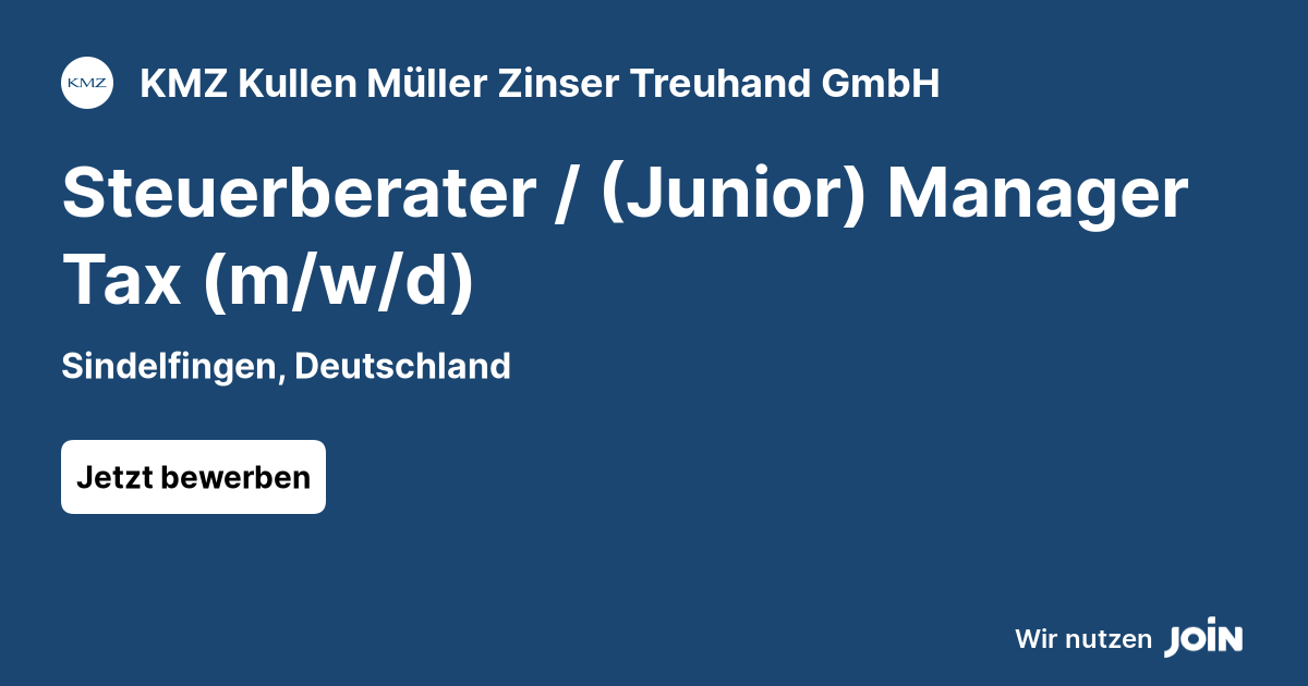 KMZ Kullen Müller Zinser Treuhand GmbH logo