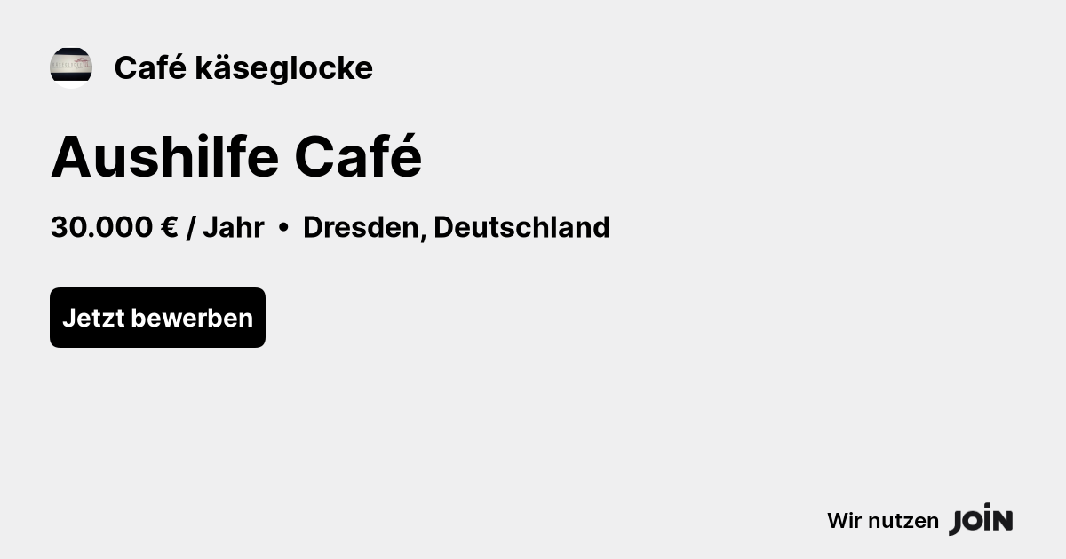 Café käseglocke logo