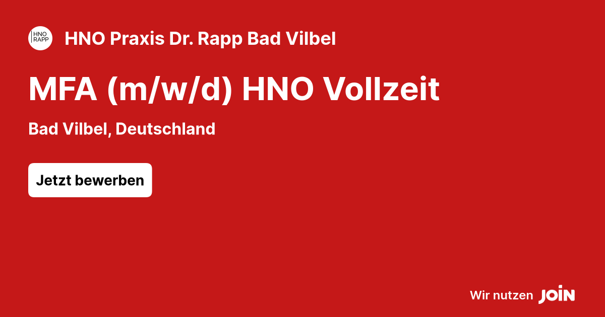 HNO Praxis Dr. Rapp Bad Vilbel logo