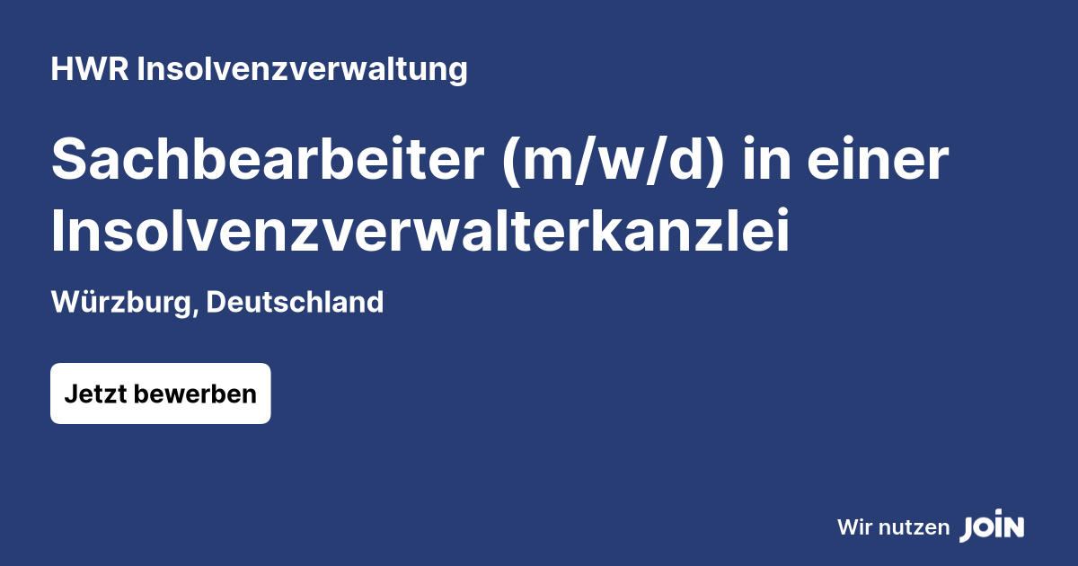 HWR Insolvenzverwaltung logo