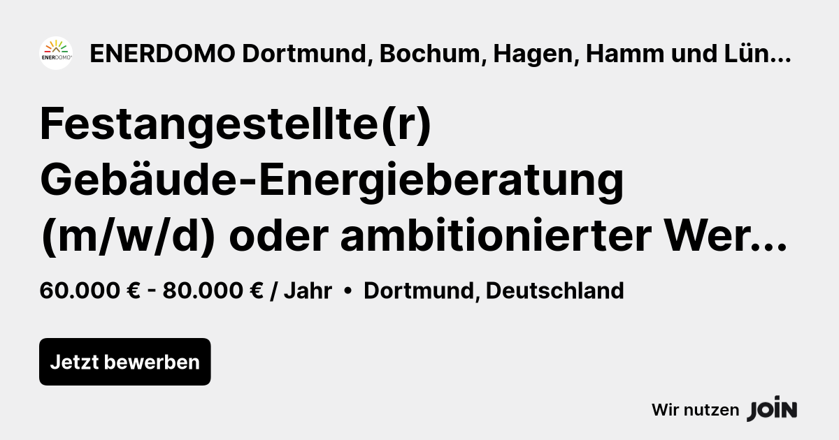 ENERDOMO Dortmund, Bochum, Hagen, Hamm und Lünen logo