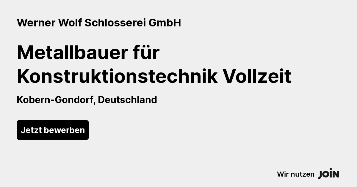 Werner Wolf Schlosserei GmbH logo