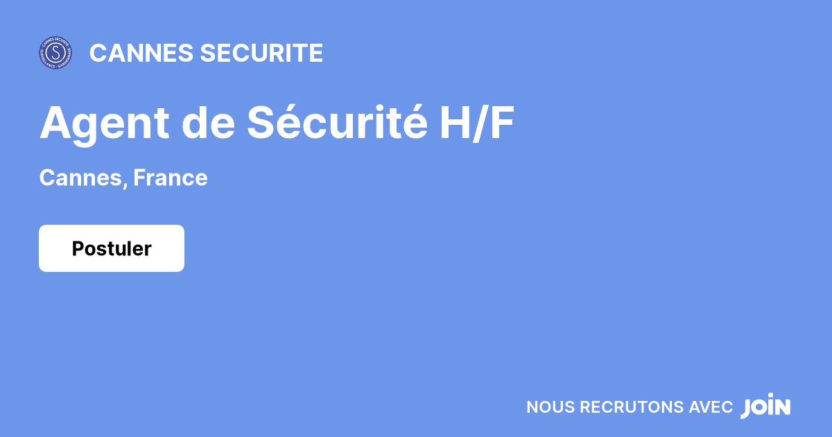 Cannes Securite logo