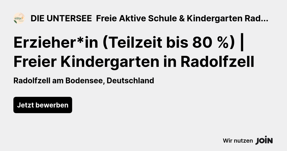 DIE UNTERSEE – Freie Aktive Schule & Kindergarten Radolfzell logo