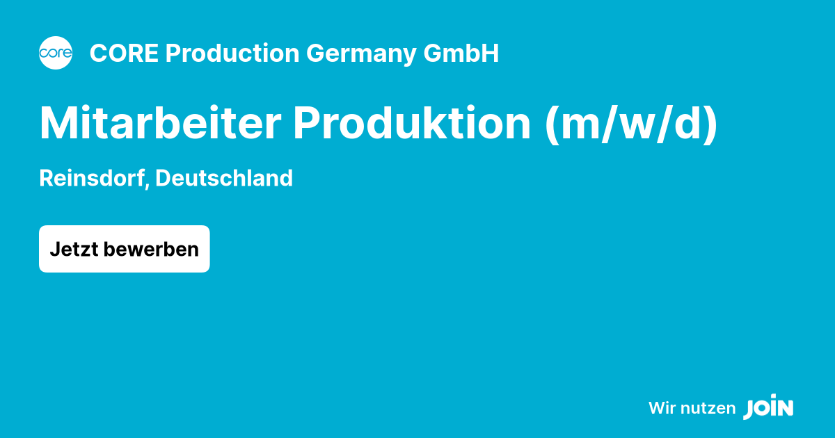 CORE Production Germany GmbH logo