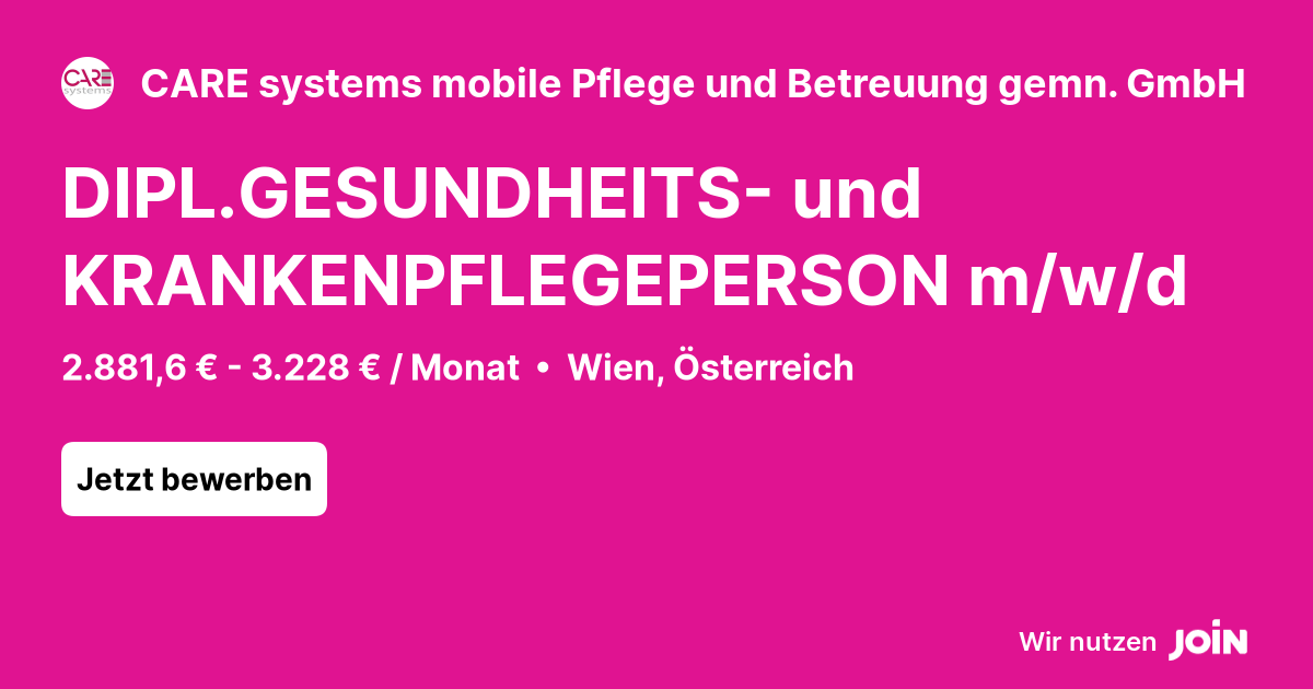 CARE systems mobile Pflege und Betreuung gemn. GmbH logo