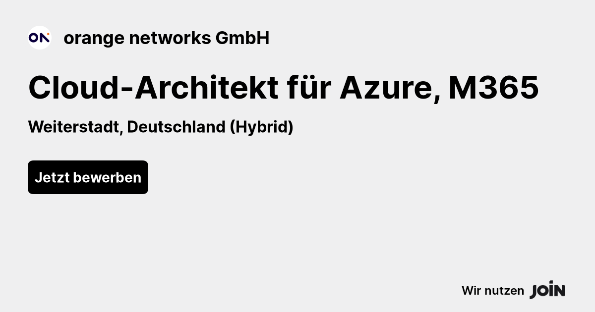 orange networks GmbH logo
