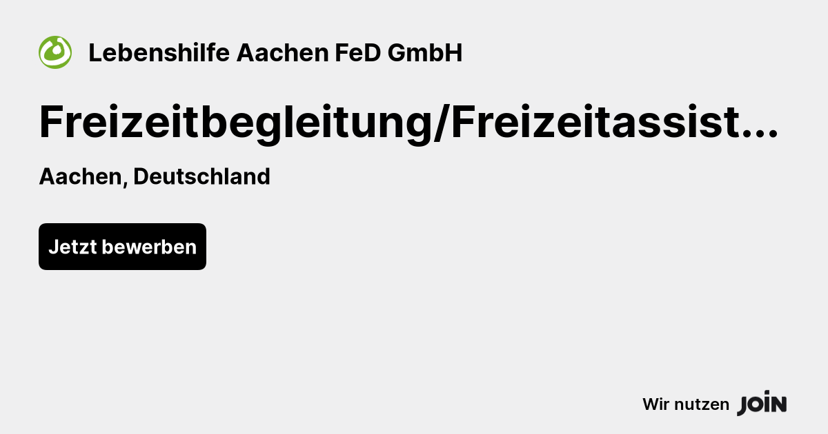 Lebenshilfe Aachen FeD GmbH logo