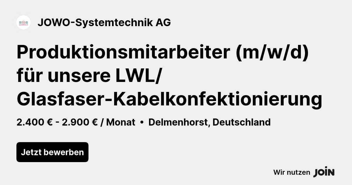 JOWO-Systemtechnik AG logo
