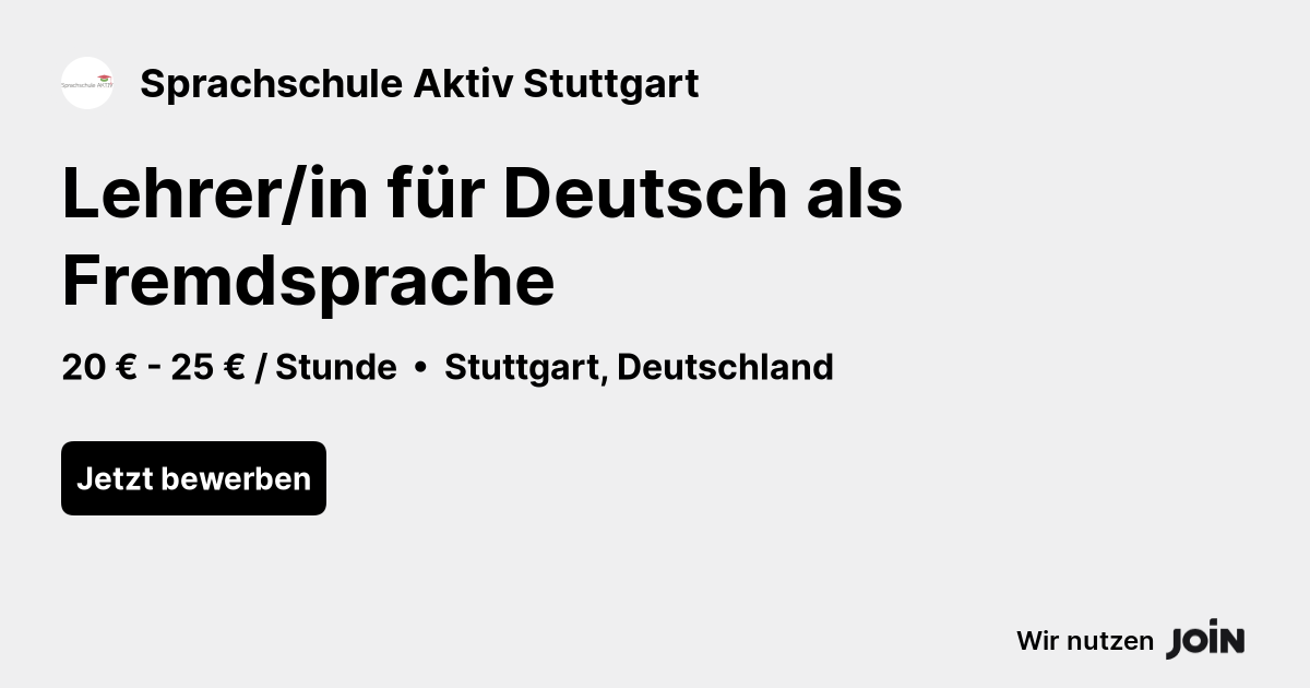 Sprachschule Aktiv Stuttgart logo