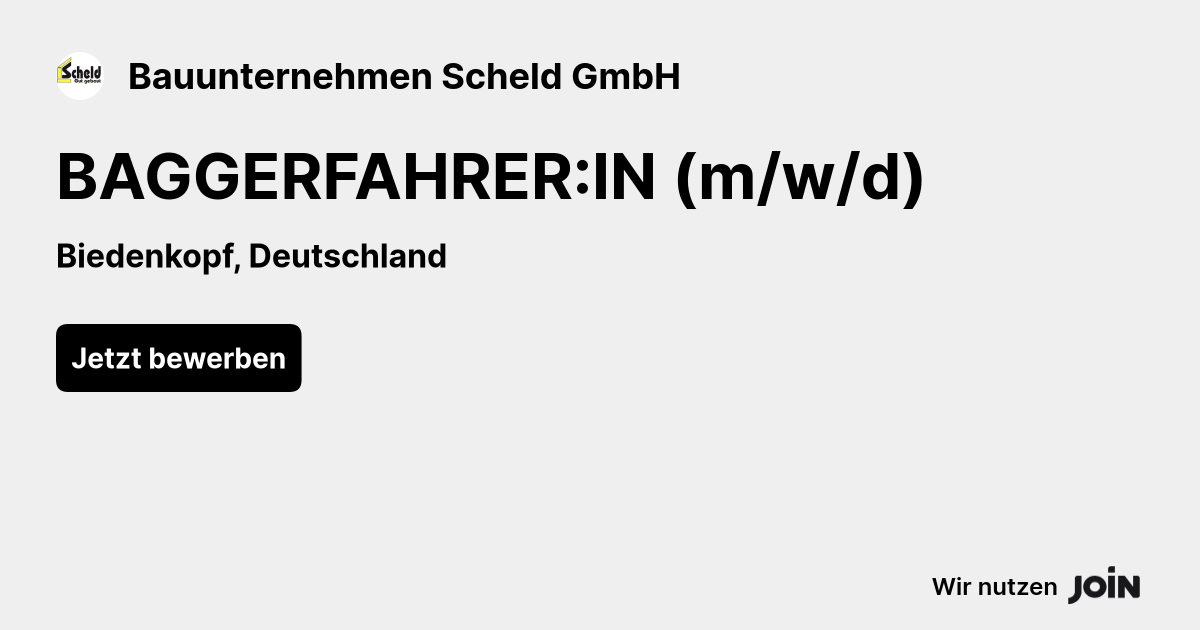 Bauunternehmen Scheld GmbH logo