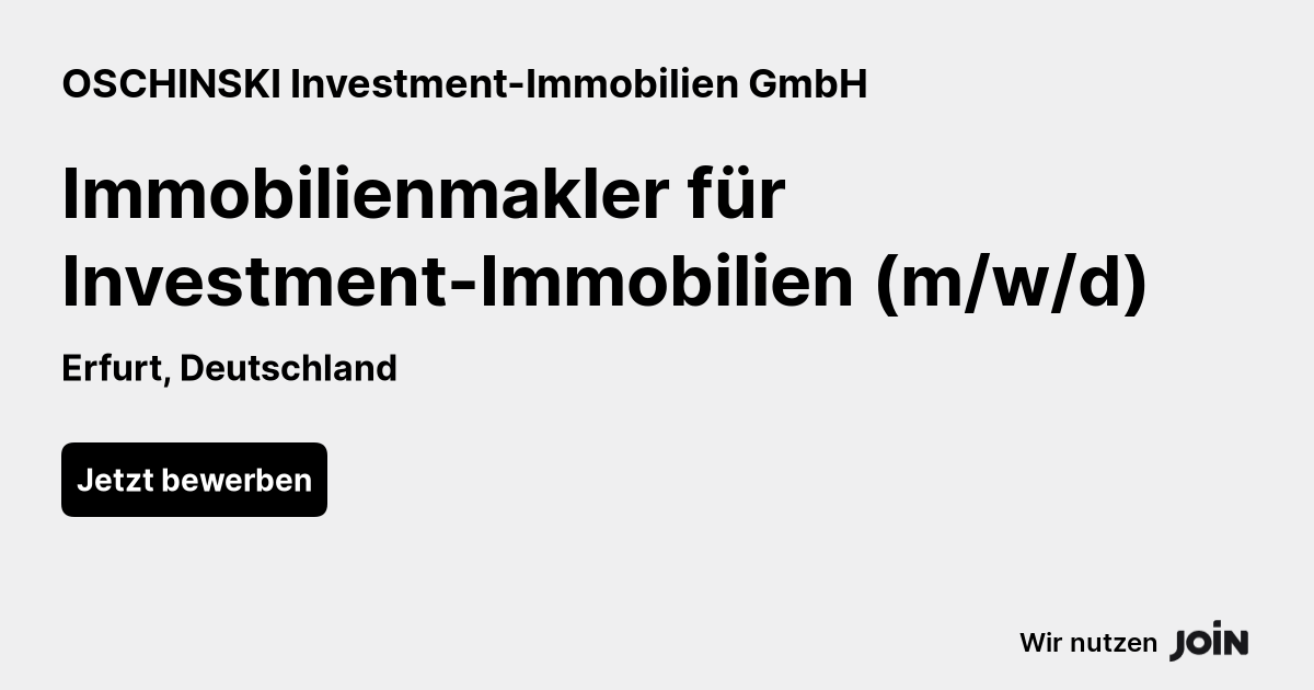 OSCHINSKI Investment-Immobilien GmbH logo