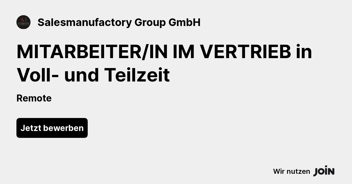 Salesmanufactory Group GmbH logo