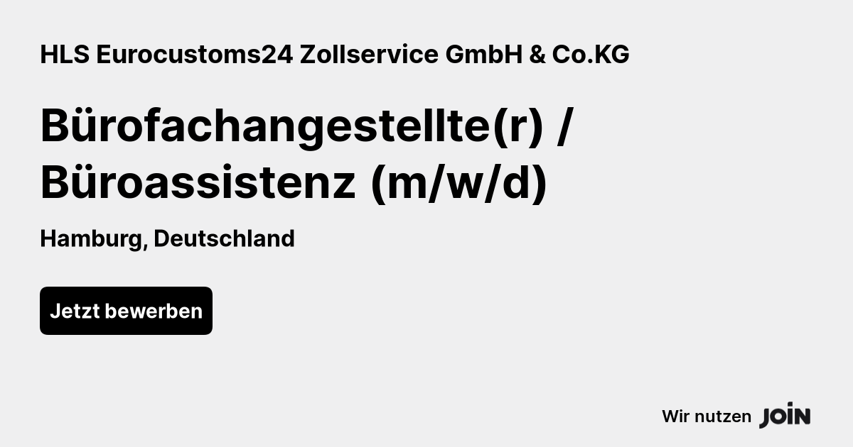 HLS Eurocustoms24 Zollservice GmbH & Co.KG logo