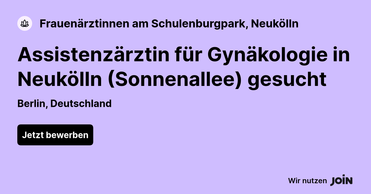 Frauenärztinnen am Schulenburgpark, Neukölln logo