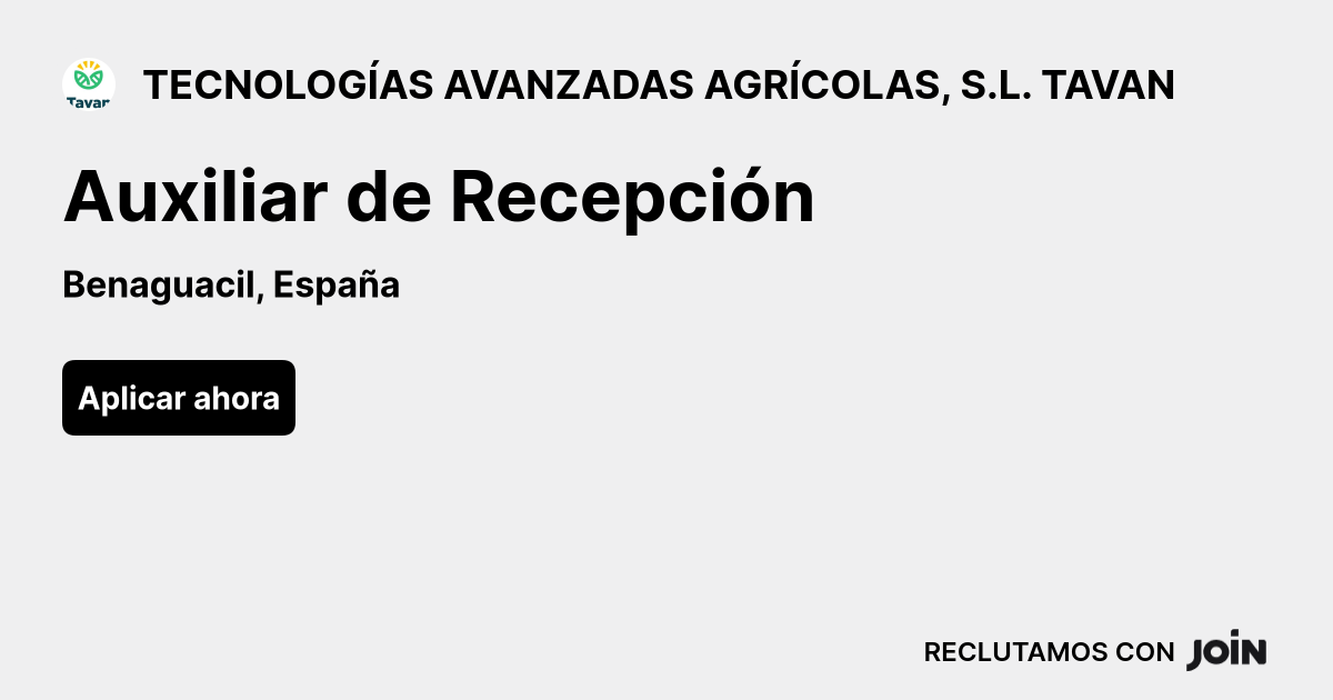 TECNOLOGÍAS AVANZADAS AGRÍCOLAS, S.L. TAVAN logo
