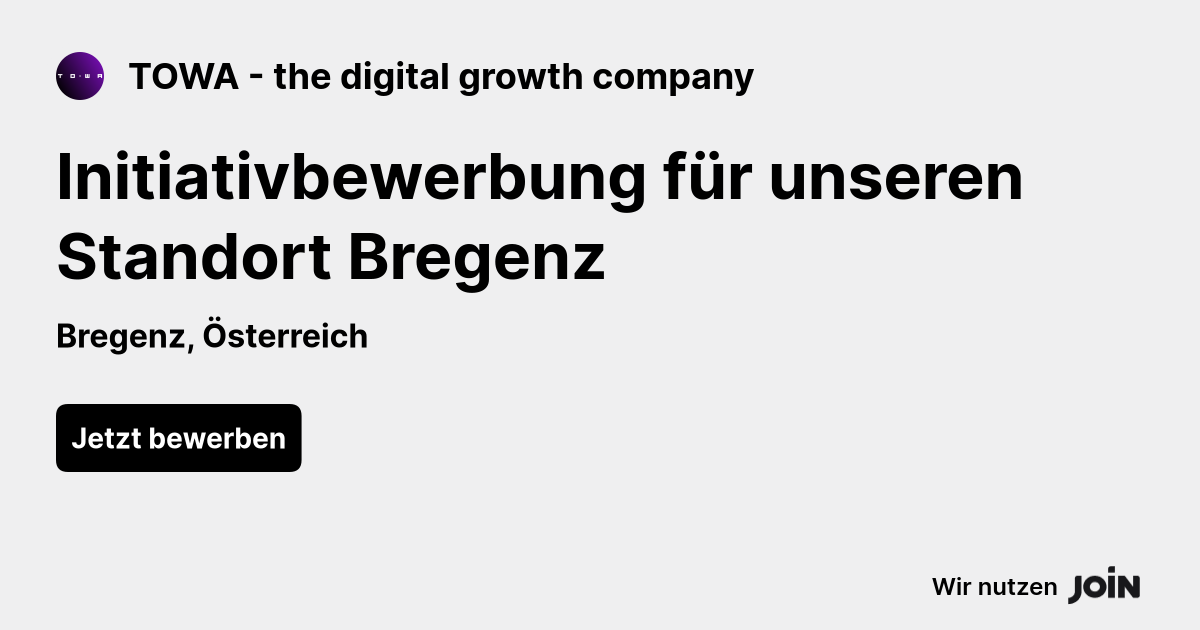 TOWA - the digital growth company logo