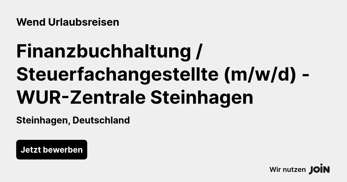 Wend Urlaubsreisen logo