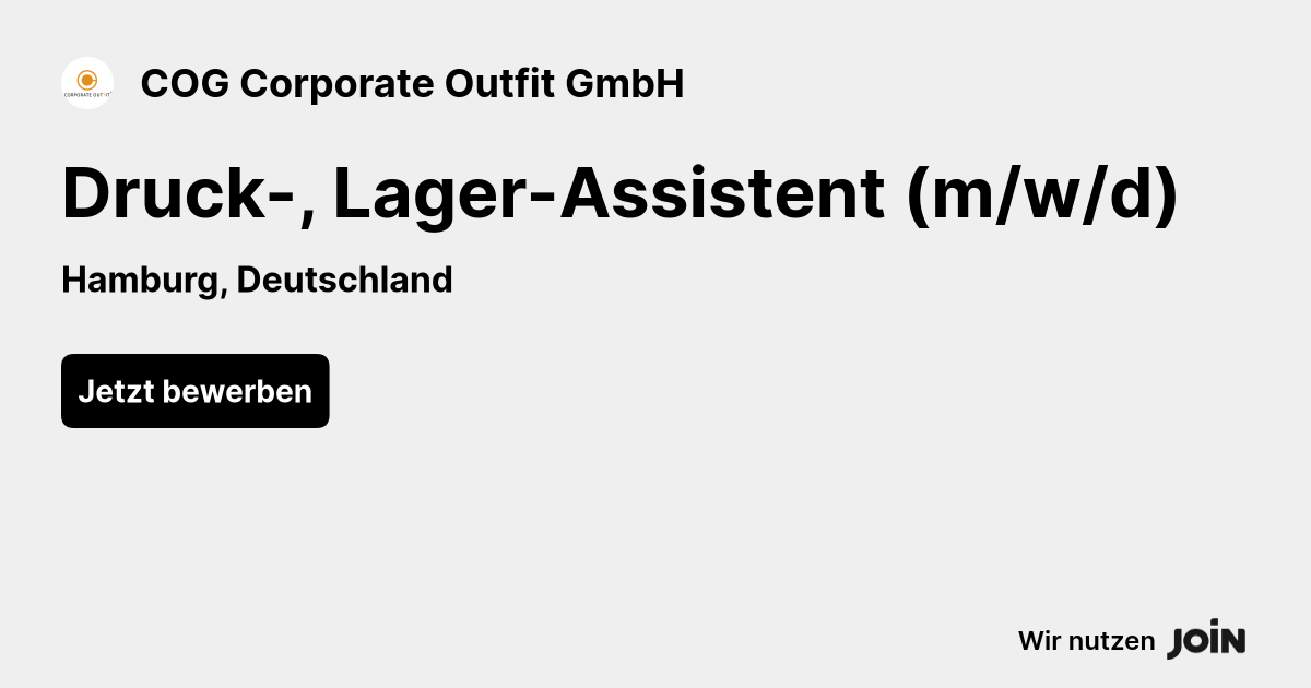 COG Corporate Outfit GmbH logo