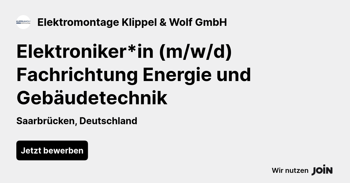 Elektromontage Klippel & Wolf GmbH logo