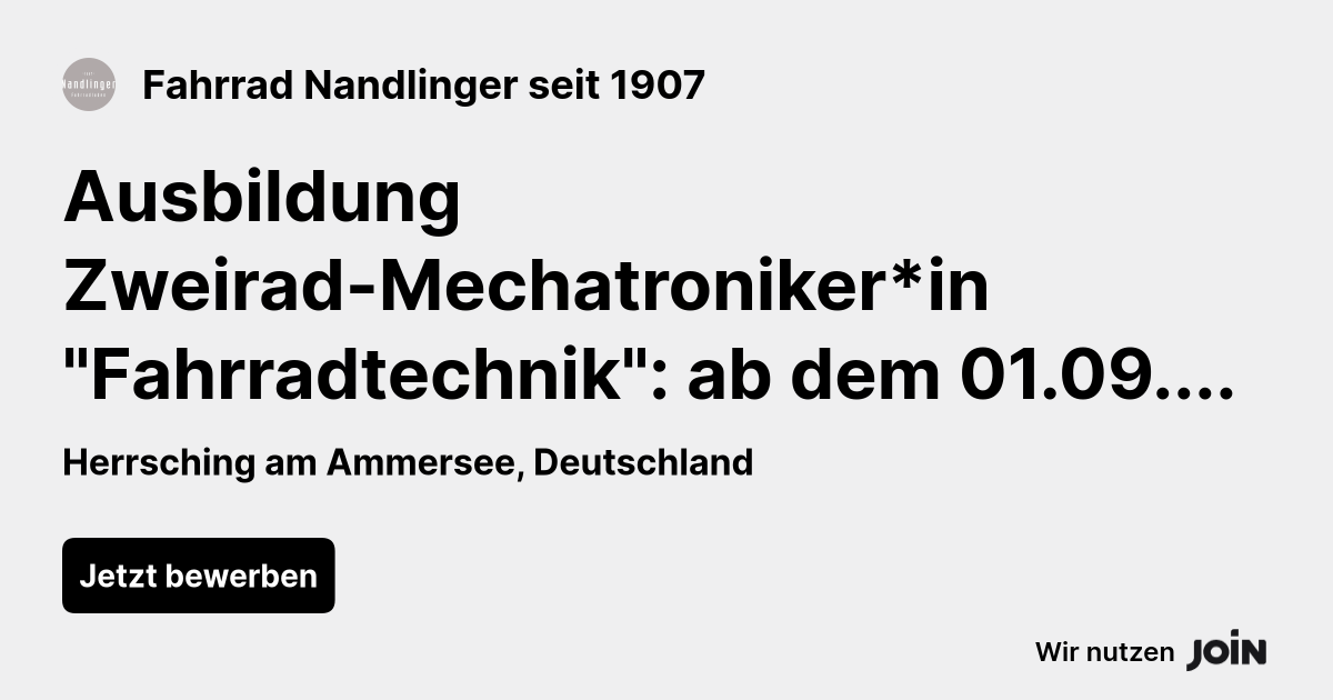 Fahrrad Nandlinger seit 1907 logo
