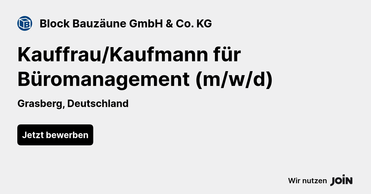 Block Bauzäune GmbH & Co. KG logo